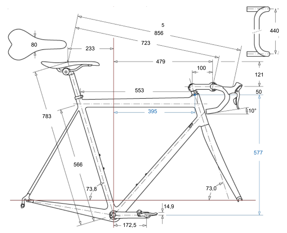 Etude posturale velo Lille - Tri Training Shark